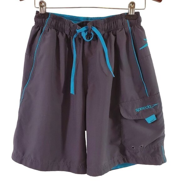 Speedo Men’s Mesh Lined Drawstring Swim Trunks Board Shorts W/ Pockets - Small - Picture 15 of 15